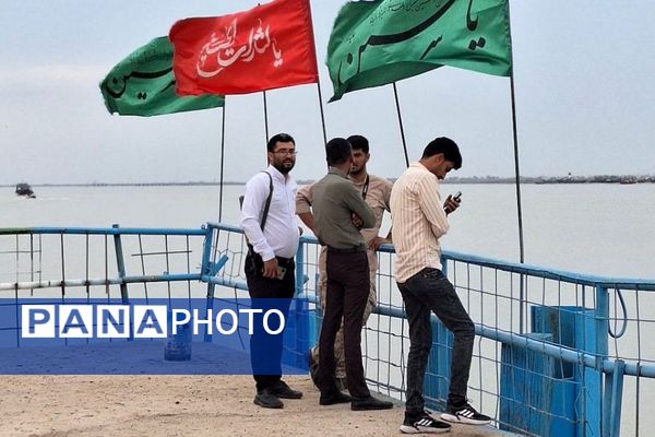 اعزام دانش‌آموزان جزیره هرمز به اردوی راهیان نور