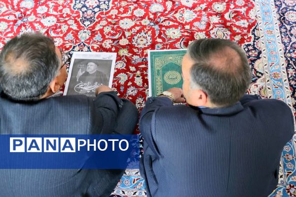 مراسم بزرگداشت هفتمین روز شهادت شهدای خدمت در مهریز