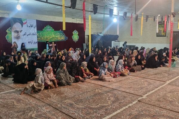 مراسم گرامیداشت شهید جهادگر حاج حمید حیدری در روستای مزرعه شهید بهشتی 