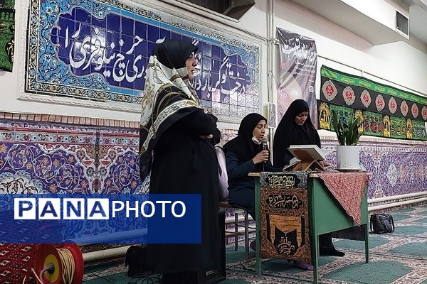 برگزاری مراسم چهلم شهدای معدن طبس در هنرستان فدک ناحیه یک شهرری