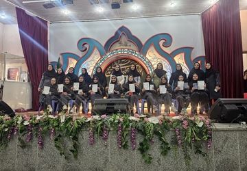  جشن ستارگان دبیرستان خراسانی زاده آموزش و پرورش ناحیه 5
