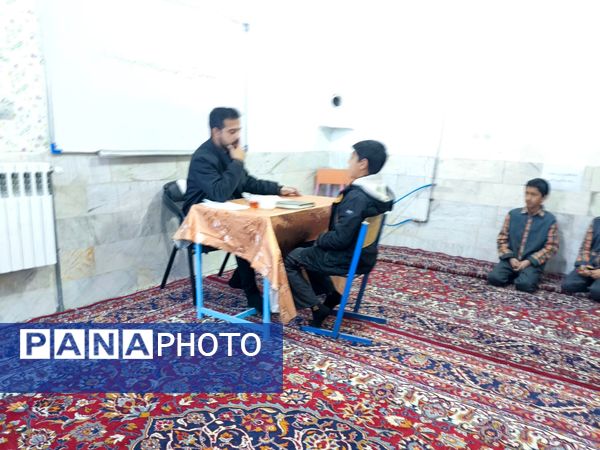 آغاز مرحله آموزشگاهی مسابقات قرآن و عترت در دبستان شهید پسندیده فدافن 
