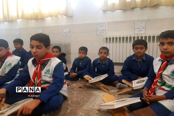محفل قرآنی در دبستان حضرت قاسم (ع) یزد