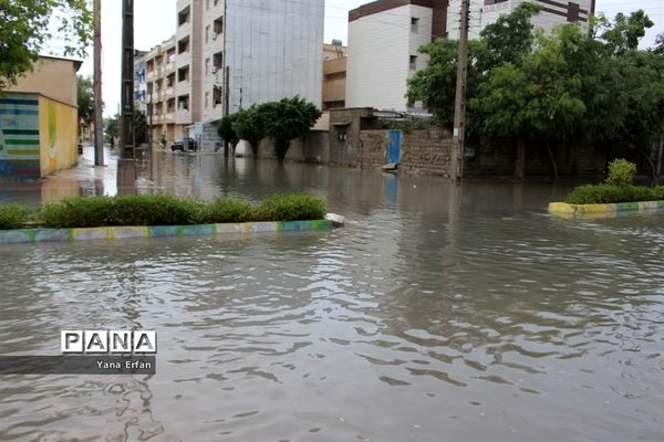 بارندگی امروز در بوشهر