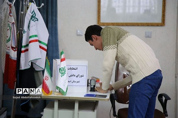 انتخابات شورای دانش‌آموزی شهرستان اسفراین