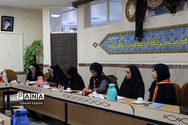 جلسه مجمع مربیان سازمان دانش آموزی شهرقدس