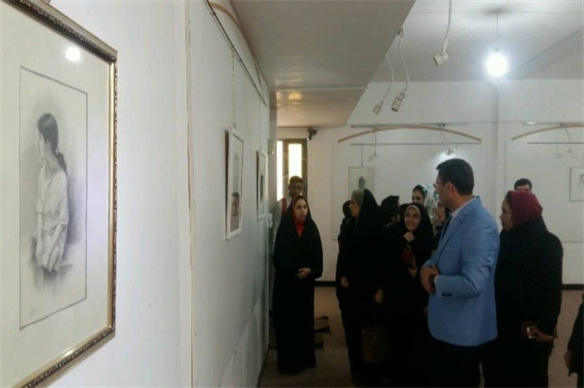 افتتاح نمایشگاه  هنرهای تجسمی در نگارخانه کمال الملک پاکدشت