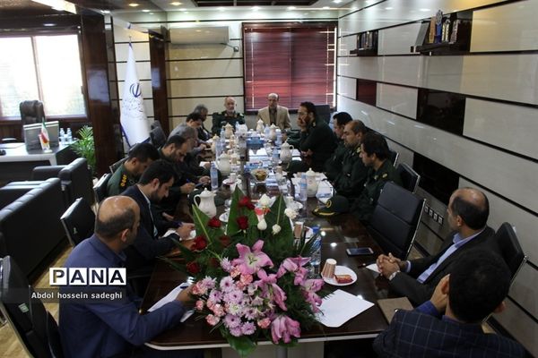 جلسه ستاد هماهنگی و پشتیبانی بسیج دانش‌آموزی استان بوشهر