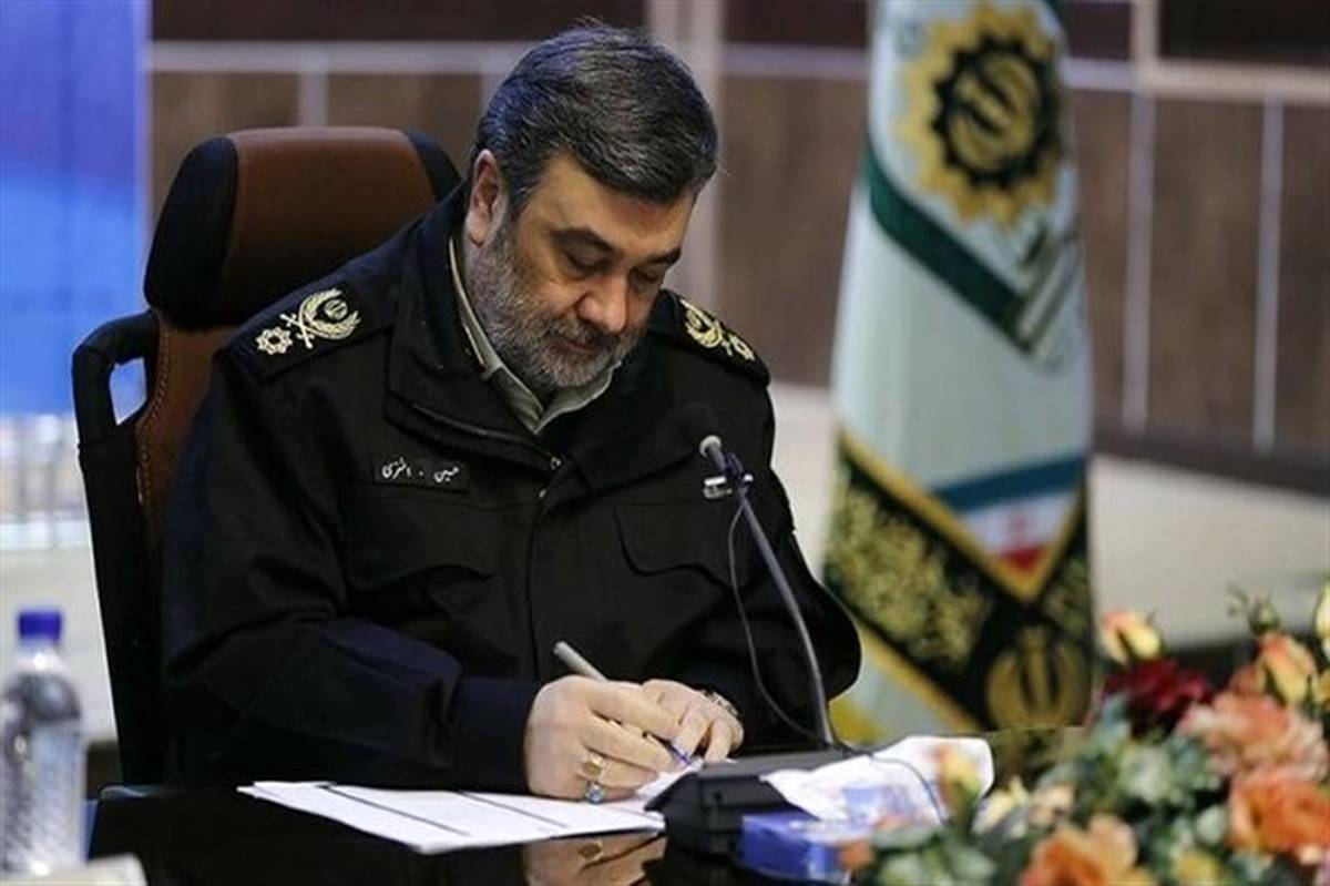 پیام فرمانده نیروی انتظامی به مناسبت « ۹دی»