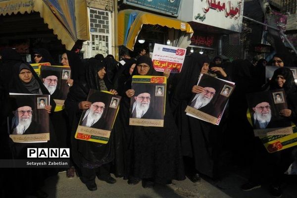 راهپیمایی شکوهمند 9 دی در خراسان شمالی