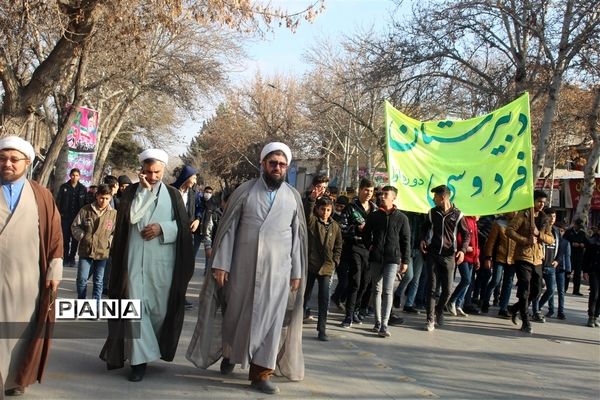 برگزاری مراسم یوم الله (9 دی) شهرستان بجنورد