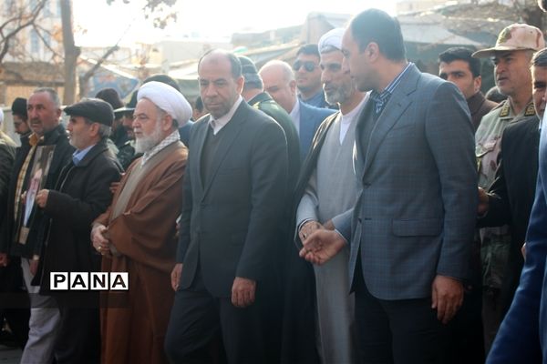 برگزاری مراسم یوم الله (9 دی) شهرستان بجنورد