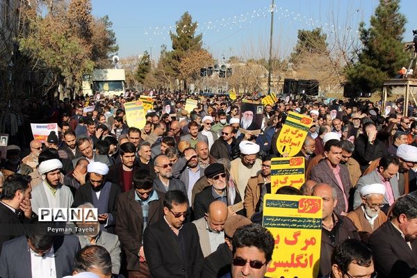 حماسه بزرگ 9 دی در سمنان