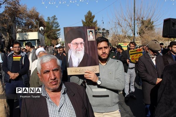 حماسه بزرگ 9 دی در سمنان