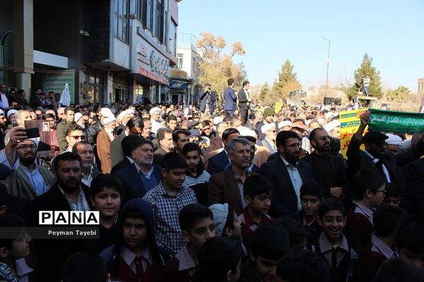 حماسه بزرگ 9 دی در سمنان