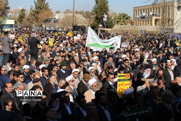 حماسه بزرگ 9 دی در سمنان