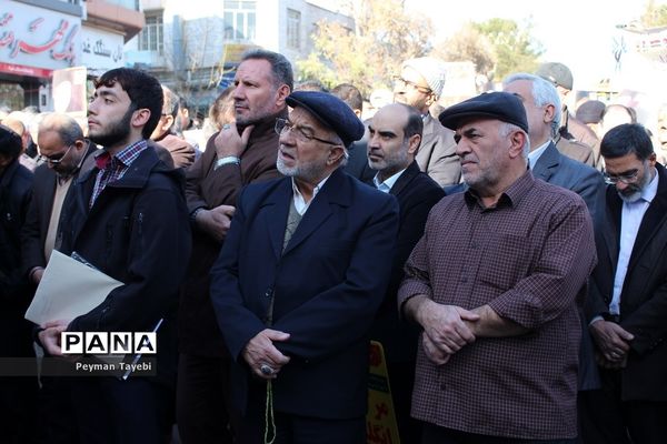 حماسه بزرگ 9 دی در سمنان