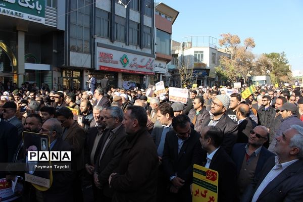 حماسه بزرگ 9 دی در سمنان