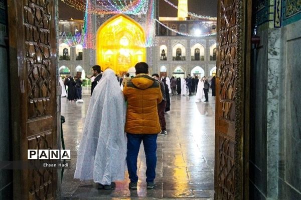 جشن ازدواج دانشجوئی بانام (همسفر تا بهشت) درحرم مطهر رضوی