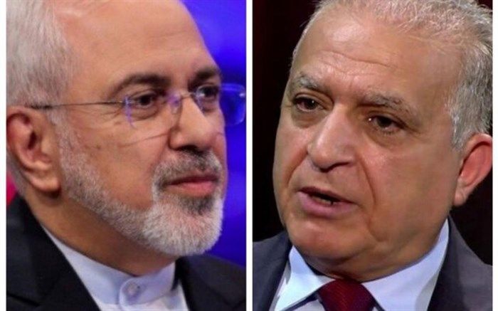 گفت‌وگو تلفنی وزیر خارجه عراق با ظریف درباره پیامدهای شهادت سردار سلیمانی
