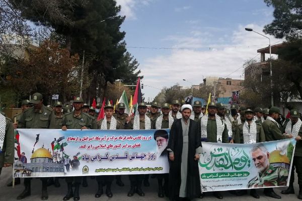 حماسه نیشابوری‌های غیور در روز قدس