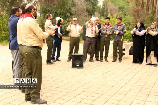 اردوی دو روزه آموزشی مهارتی مسئولان مناطق سازمان دانش‌آموزی خوزستان در رامهرمز