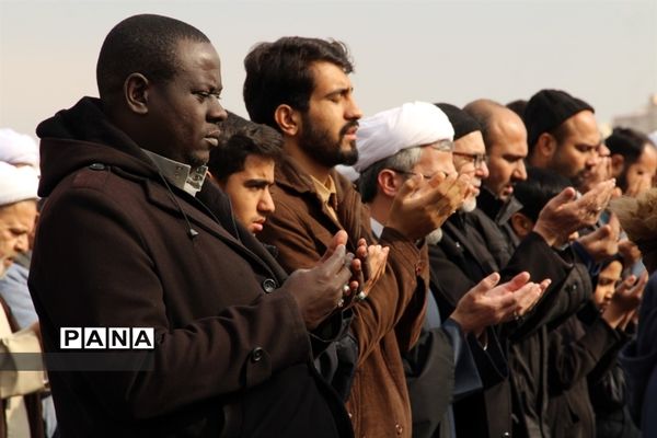 راهپیمایی مردم پردیسان قم به مناسبت شهادت حاج قاسم سلیمانی