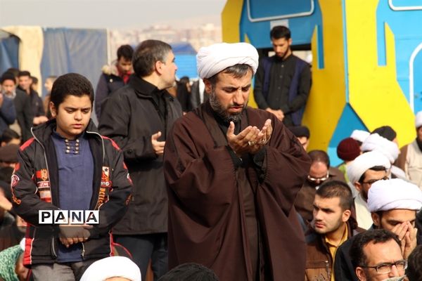 راهپیمایی مردم پردیسان قم به مناسبت شهادت حاج قاسم سلیمانی