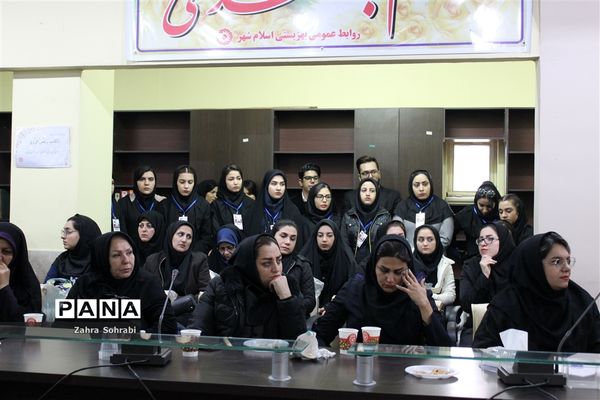 افتتاح طرح سنجش سلامت عمومی و اجتماعی بانوان شهرستان اسلامشهر