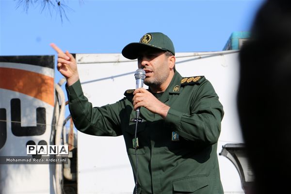 راهپیمایی ضد آمریکایی مردم ورامین به مناسبت  شهادت  سردار سلیمانی