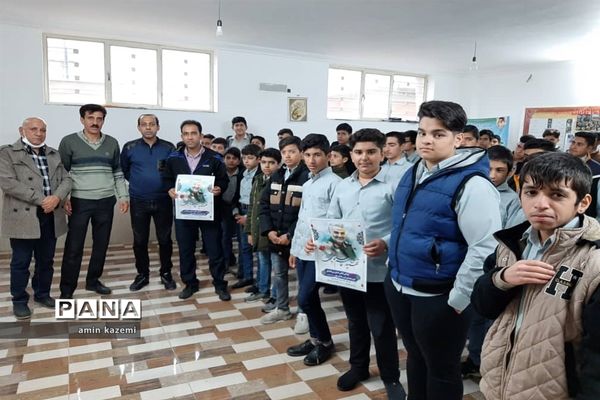 مدارس داراب در سوگ سردار دلها