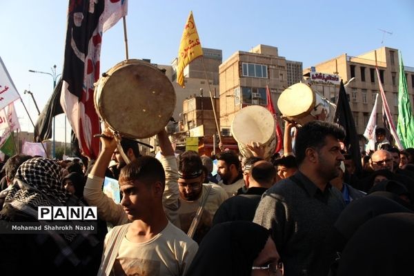 تشییع با شکوه پیکر سردار شهید سلیمانی در اهواز-2