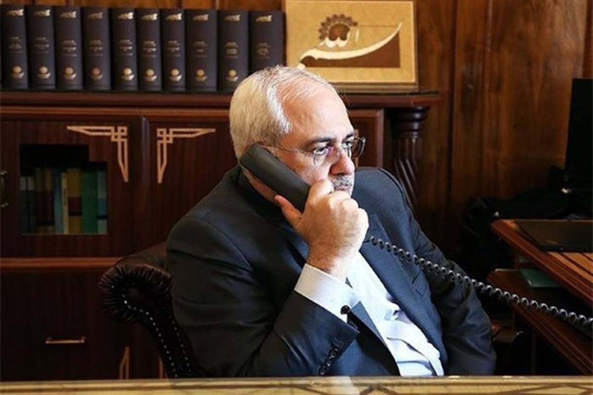 وزیر خارجه هند و ظریف تلفنی گفت‌وگو کردند