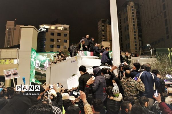 مراسم تشییع پیکر مطهر سپهبد شهید قاسم سلیمانی در مشهد مقدس