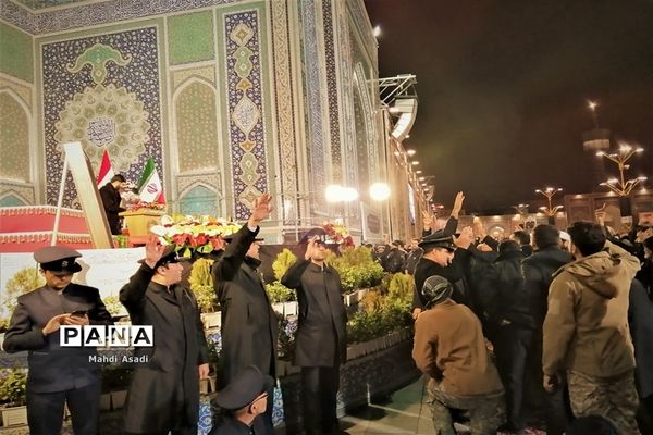 مراسم تشییع پیکر مطهر سپهبد شهید قاسم سلیمانی در مشهد مقدس