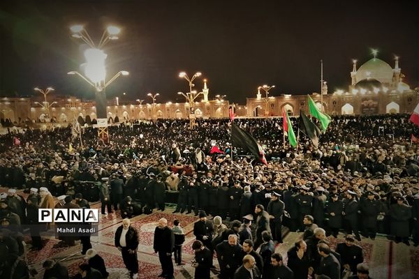 مراسم تشییع پیکر مطهر سپهبد شهید قاسم سلیمانی در مشهد مقدس