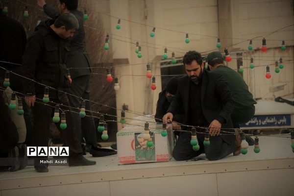 مراسم تشییع پیکر مطهر سپهبد شهید قاسم سلیمانی در مشهد مقدس