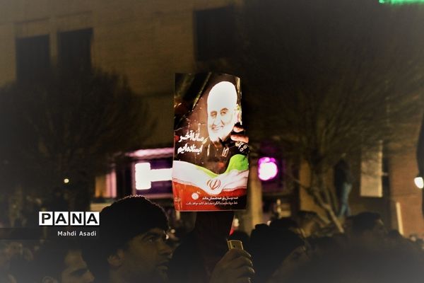 مراسم تشییع پیکر مطهر سپهبد شهید قاسم سلیمانی در مشهد مقدس