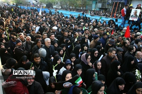 تشییع پیکر شهدای مقاومت در تهران-2