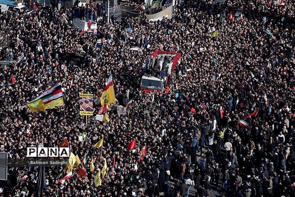 تشییع پیکر شهدای مقاومت در تهران-4