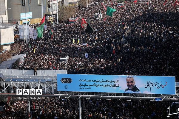 تشییع پیکر شهدای مقاومت در تهران-4