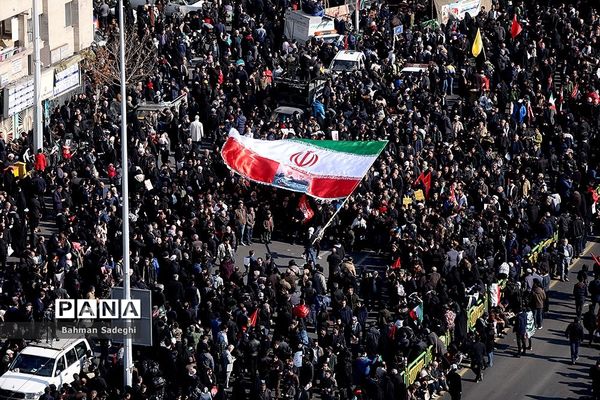 تشییع پیکر شهدای مقاومت در تهران-4