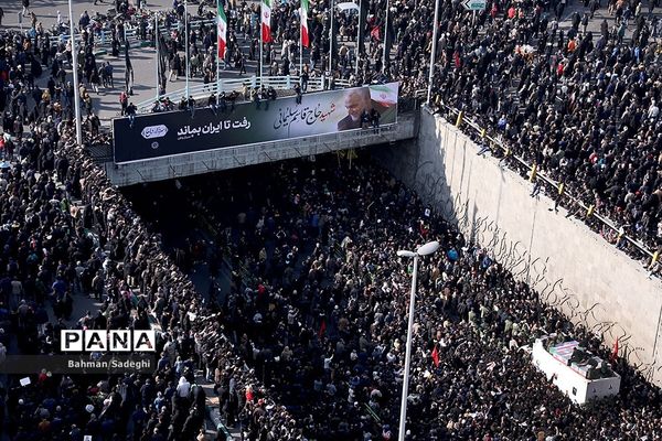 تشییع پیکر شهدای مقاومت در تهران-4