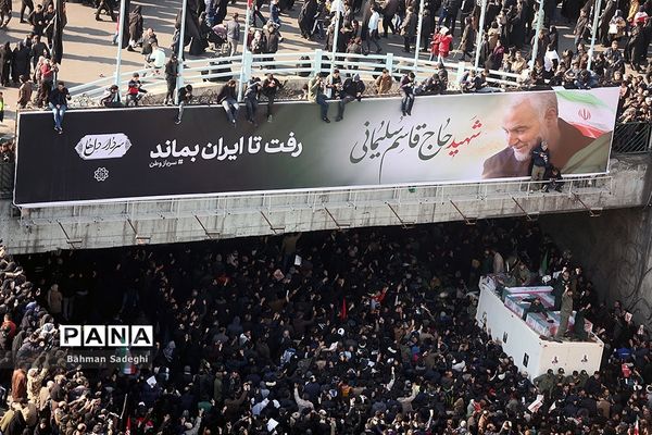 تشییع پیکر شهدای مقاومت در تهران-4