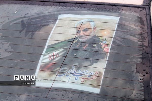 برپایی موکب «سپهبد شهید حاج قاسم سلیمانی» در ابرکوه
