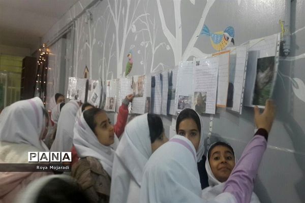 برگزاری نمایشگاه نقاشی در آموزشگاه پروین به‌مناسبت شهادت سردار مقاومت در خراسان شمالی