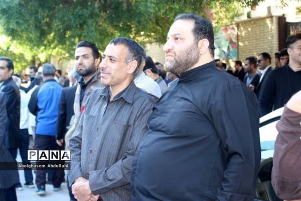 عزاداری مردم بوشهر در سوک سردار شهید قاسم سلیمانی و شهدای مقاومت