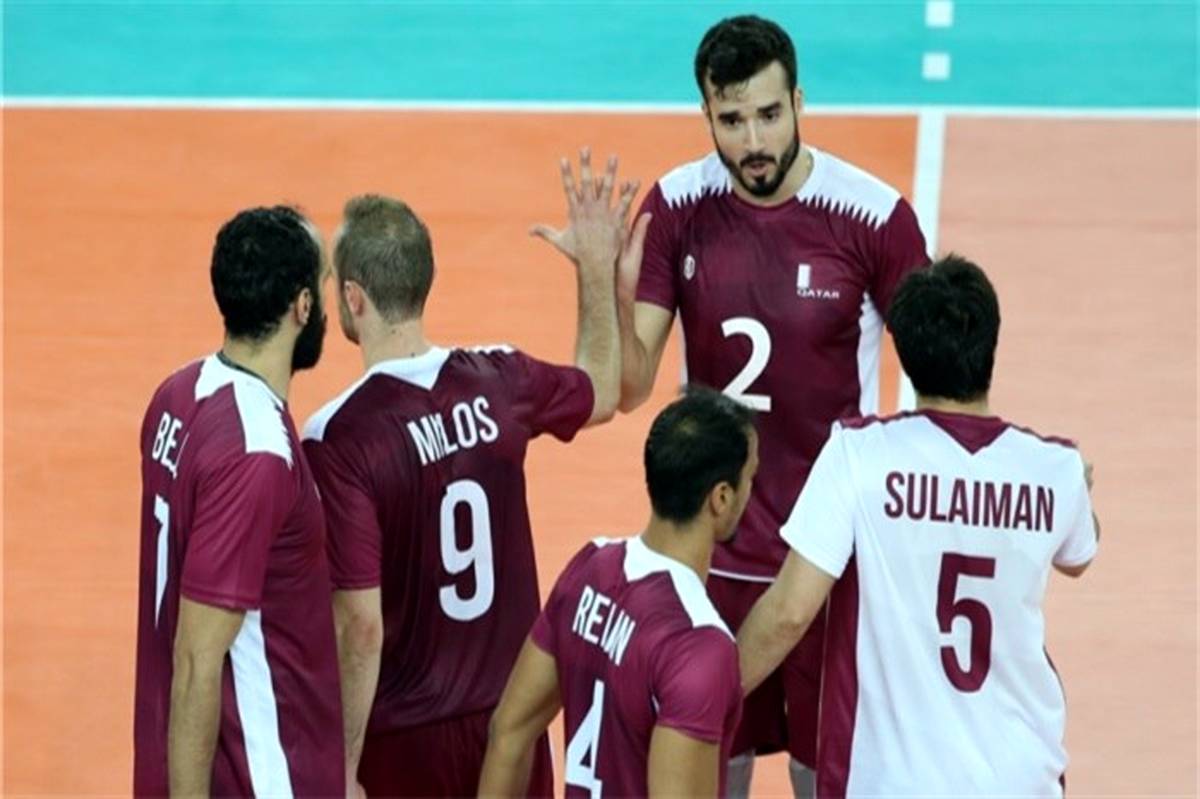 انتخابی والیبال المپیک؛ آغاز کار تیم‌های آسیایی با برد آسان قطر