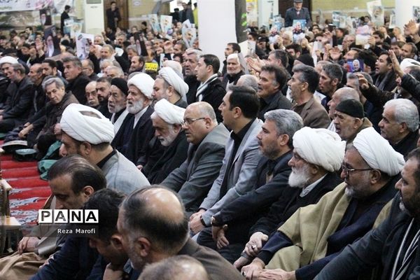 مراسم بزرگداشت شهادت سپهبد حاج قاسم سلیمانی در ارومیه