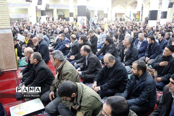 مراسم بزرگداشت شهادت سپهبد حاج قاسم سلیمانی در ارومیه